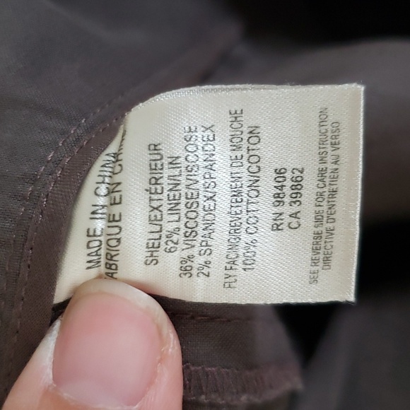 Theory gray pants elastic ankle joggers, square front pockets, back flap pockets - Picture 10 of 11